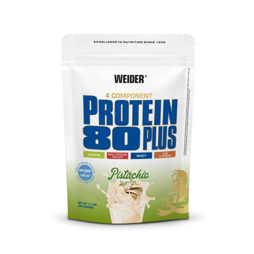 Protein 80 Plus fehérjepor - 500 g - pisztácia