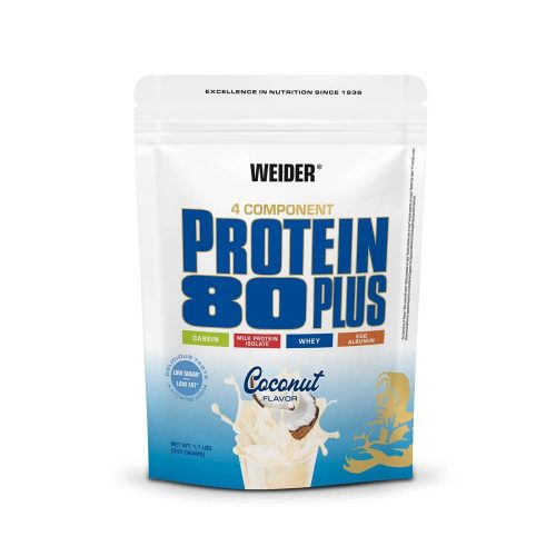 Protein 80 Plus fehérjepor - 500 g - kókusz