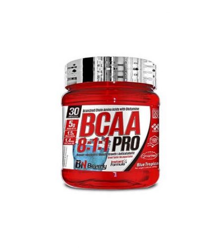 BCAA 8:1:1 Pro Instant L-Glutamin aminosav - trópusi