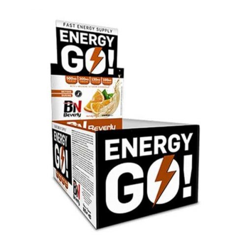 Energy Go Pre Workout edzés előtti energizáló gél - narancs