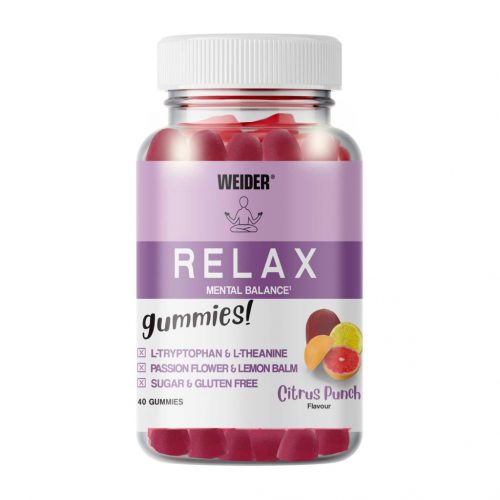 Relax 40 gumivitamin - Citrus