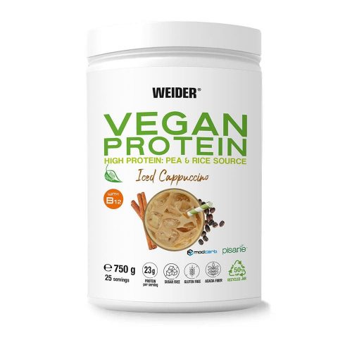 Vegan Protein vegán fehérjepor - 750 g - kapucsínó