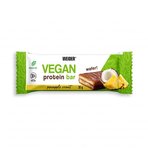 Vegan Protein Wafer Bar fehérje szelet - 35g - ananász-kókusz