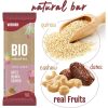 Bio Natural Bar energiaszelet - 20x50g - datolya-quinoa-kesudió